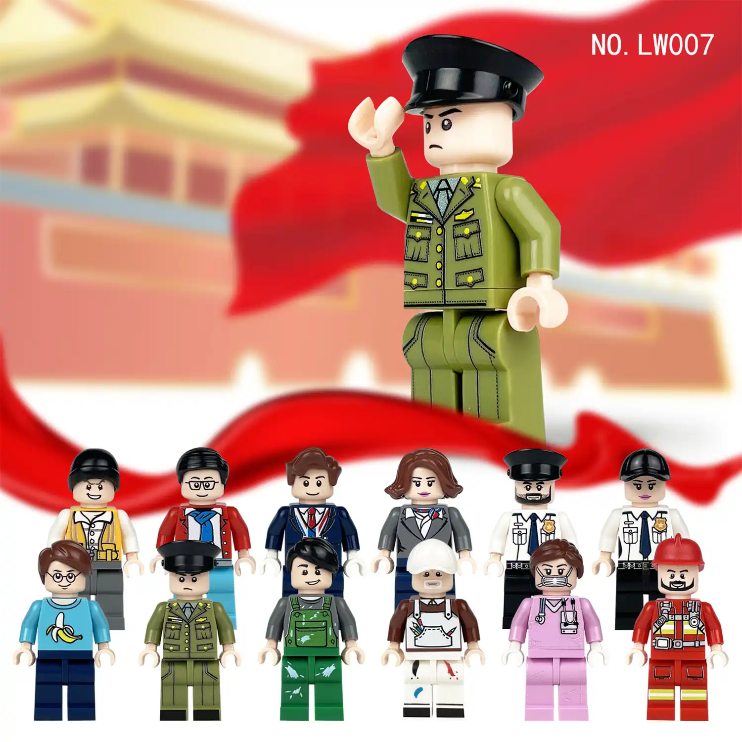 Minifigures – city people (LEGO Alternative)