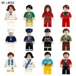 city people - Custom Printed Brick Block Figure