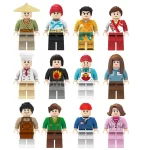 city people in different cultural - Custom Printed Brick Block Figure