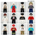 city professionals and citizens - Custom Printed Brick Block Figure