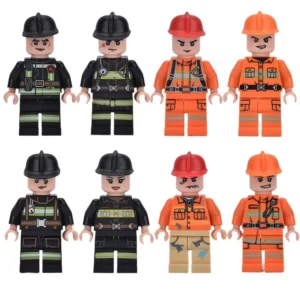 Minifigures – firefighters (LEGO Alternative) Minifigures – firefighters (LEGO Alternative)
