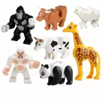 herbivores animals - Custom Printed Brick Block Figure