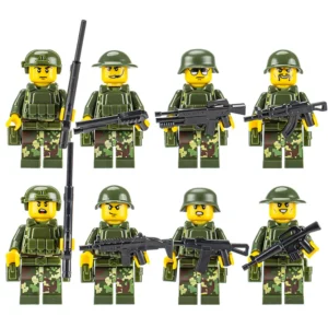 Minifigures – jungle combat soldiers (LEGO Alternative) Minifigures – jungle combat soldiers (LEGO Alternative)