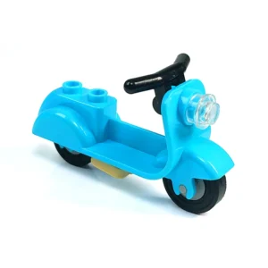 Minifigures – light blue Motorcycle Scooter motorbike (LEGO Alternative) Minifigures – light blue Motorcycle Scooter motorbike (LEGO Alternative)