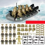 military soldiers or special forces operatives - Custom Printed Brick Block Figure