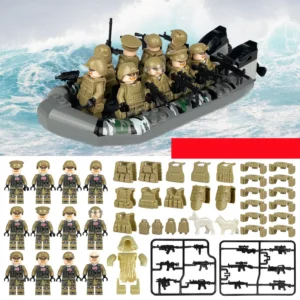 Minifigures – military soldiers or special forces operatives (LEGO Alternative) Minifigures – military soldiers or special forces operatives (LEGO Alternative)