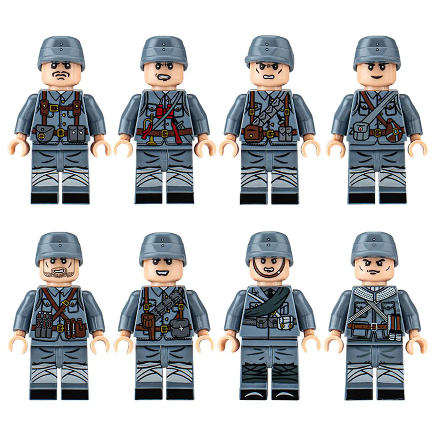 Minifigures – soldiers of the Eighth Route Army (LEGO Alternative) Minifigures – soldiers of the Eighth Route Army (LEGO Alternative)