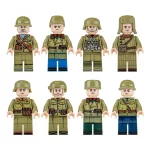 soldiers of the People’s Liberation Army PLA - Custom Printed Brick Block Figure