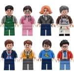 urban professionals and citizens - Custom Printed Brick Block Figure