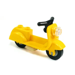 Minifigures – yellow Motorcycle Scooter motorbike (LEGO Alternative) Minifigures – yellow Motorcycle Scooter motorbike (LEGO Alternative)