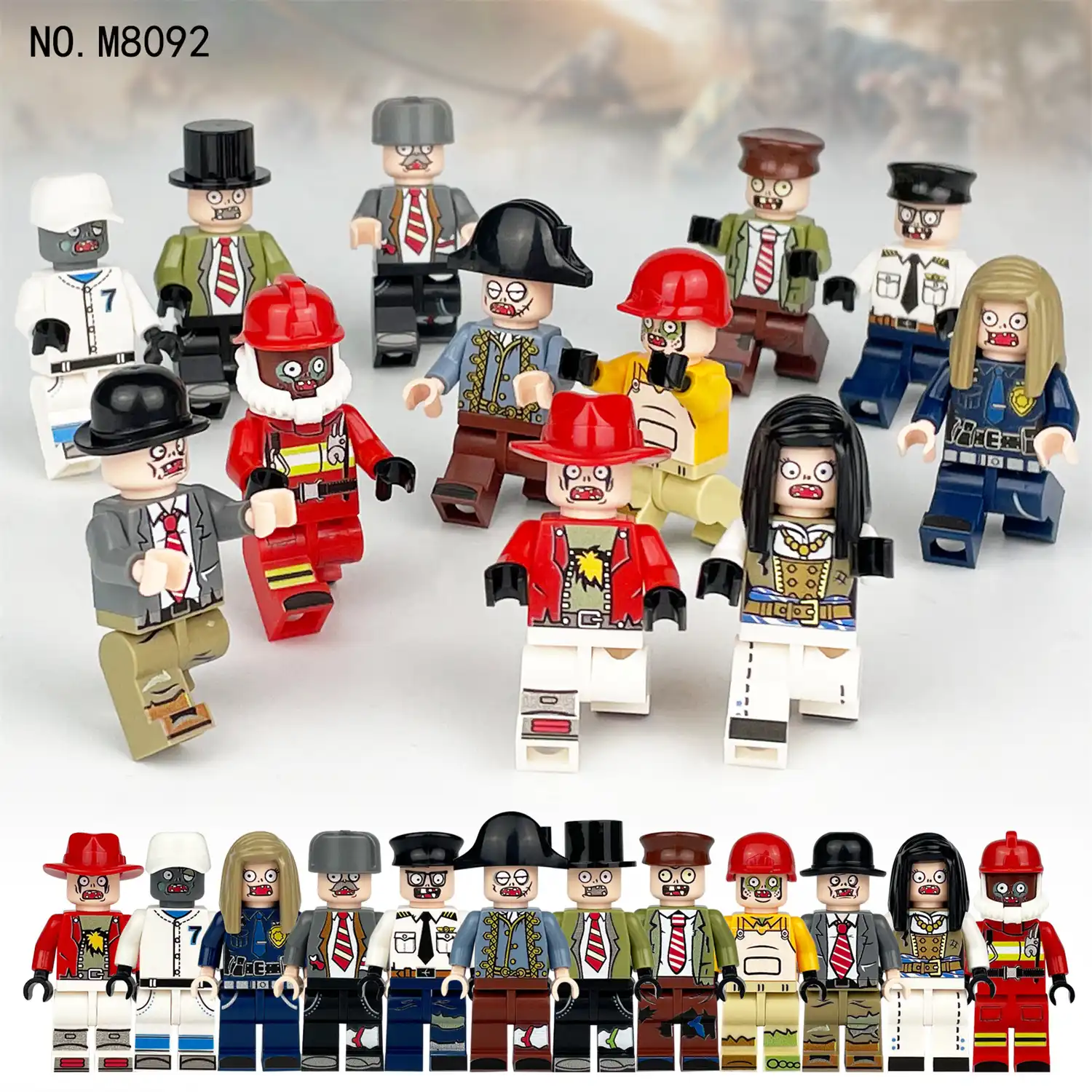 Minifigures – zombie figures (LEGO Alternative) Minifigures – zombie figures (LEGO Alternative)