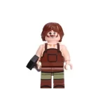 medieval blacksmith - Custom Printed Brick Block Figure