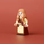 medieval or fantasy setting girl - Custom Printed Brick Block Figure