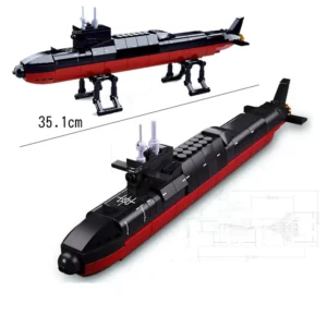 b0703-Chinese submarine Changzheng 18 Type 094A (LEGO Alternative Bricks) Chinese submarine Changzheng 18 Type 094A (LEGO Alternative Bricks)