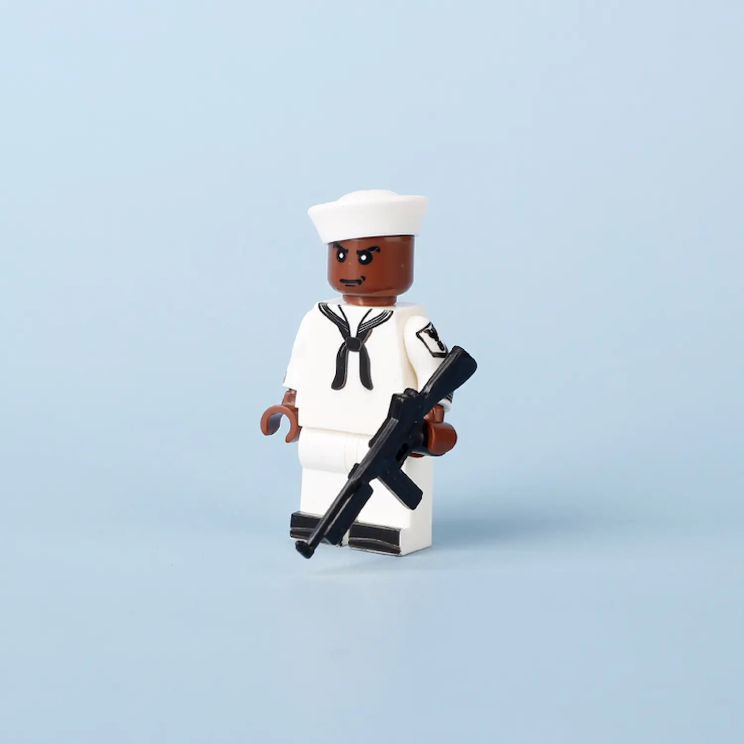 mt009-Minifigure - U.S. Navy sailor - LEGO Alternative Minifigure - U.S. Navy sailor - LEGO Alternative