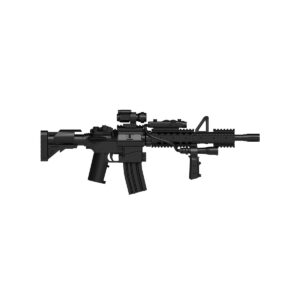 Custom Piece Miniature – HK416 assault rifle black – 3D Print for LEGO minifigure Custom Piece Miniature – HK416 assault rifle black – 3D Print for LEGO minifigure