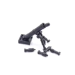 black mortar system - Custom 3D Printed Miniature Accessory Parts Pieces for Brick Block Figures