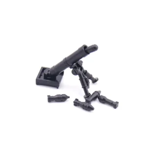 Custom Piece Miniature – black mortar system – 3D Print for LEGO minifigure Custom Piece Miniature – black mortar system – 3D Print for LEGO minifigure