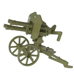 Custom Piece Miniature – quadruple mounted Maxim M1910 wheeled anti aircraft machine gun system olive green – 3D Print for LEGO minifigure Custom Piece Miniature – quadruple mounted Maxim M1910 wheeled anti aircraft machine gun system olive green – 3D Print for LEGO minifigure