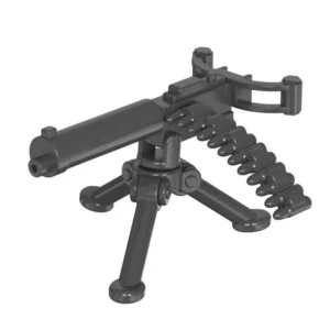 Custom Piece Miniature – tripod mounted Browning M1917A1 heavy machine gun black – 3D Print for LEGO minifigure Custom Piece Miniature – tripod mounted Browning M1917A1 heavy machine gun black – 3D Print for LEGO minifigure