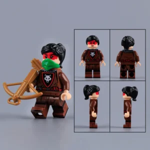 Minifigure - Wolfpack Ranger Archer (LEGO Alternative) Minifigure - Wolfpack Ranger Archer (LEGO Alternative)
