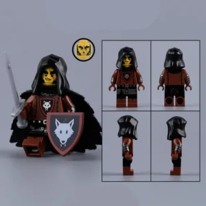Minifigure - Wolfpack Swordsman Warrior (LEGO Alternative) Minifigure - Wolfpack Swordsman Warrior (LEGO Alternative)