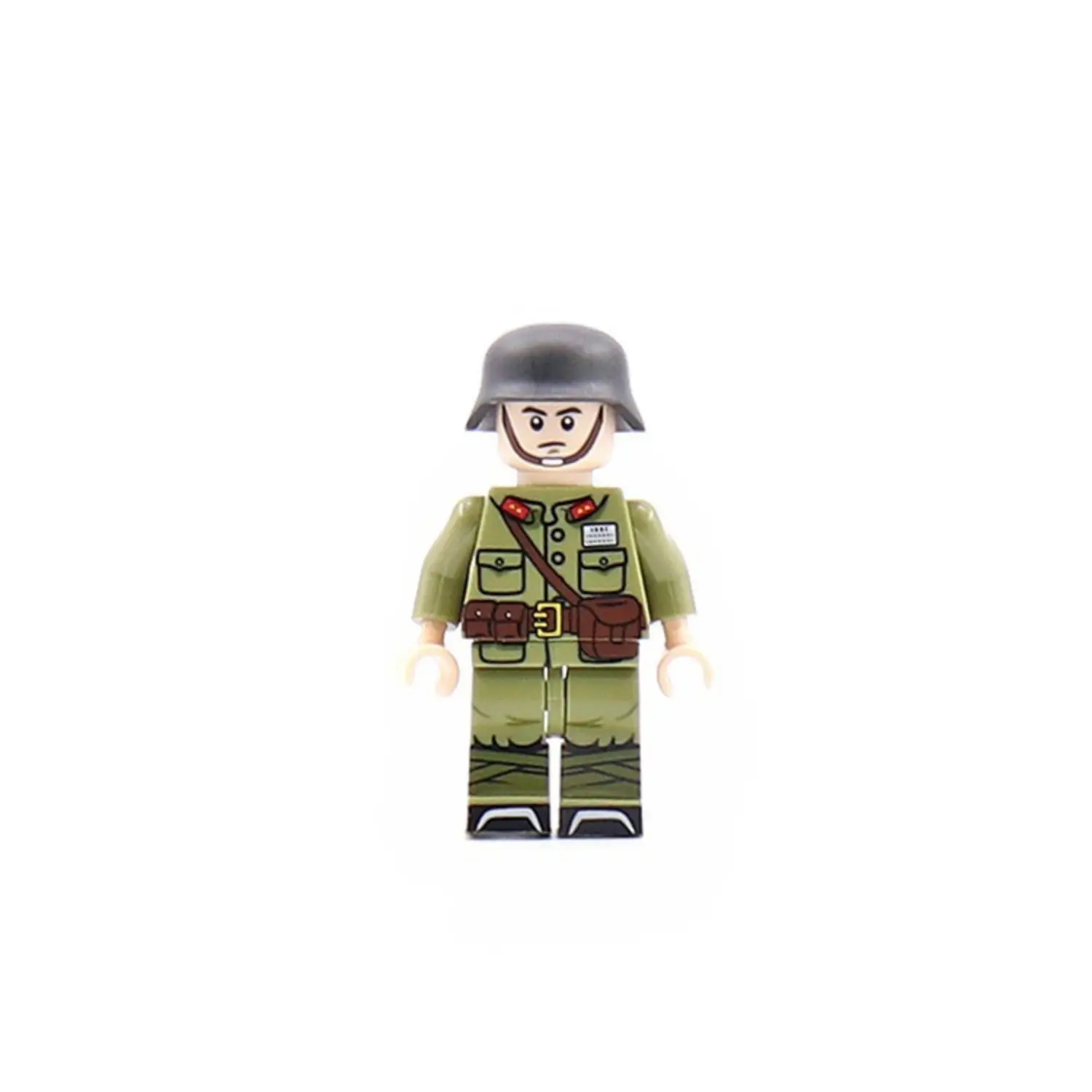 Minifigure – Chinese National Revolutionary Army NRA soldier officer (LEGO Alternative) Minifigure – Chinese National Revolutionary Army NRA soldier officer (LEGO Alternative)