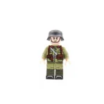 Chinese National Revolutionary Kuomintang KMT Army NRA soldier - Custom Printed Brick Block Figure