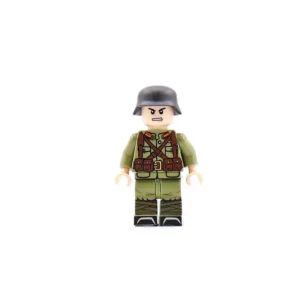 Minifigure – Chinese National Revolutionary Kuomintang KMT Army NRA soldier (LEGO Alternative) Minifigure – Chinese National Revolutionary Kuomintang KMT Army NRA soldier (LEGO Alternative)