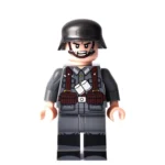 German Army Wehrmacht Heer soldier World War II - Custom Printed Brick Block Figure