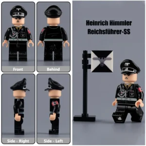 Minifigure – Heinrich Himmler Reichsführer-SS (LEGO Alternative) Minifigure – Heinrich Himmler Reichsführer-SS (LEGO Alternative)