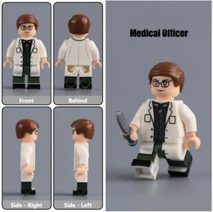Minifigure – Josef Mengele Medical Officer (LEGO Alternative) Minifigure – Josef Mengele Medical Officer (LEGO Alternative)