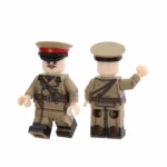 Soviet Army officer World War II era - Custom Printed Brick Block Figure