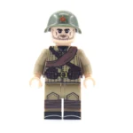 Soviet soldier - Custom Printed Brick Block Figure
