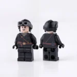Soviet tank crewman tanker with black uniform - Custom Printed Brick Block Figure