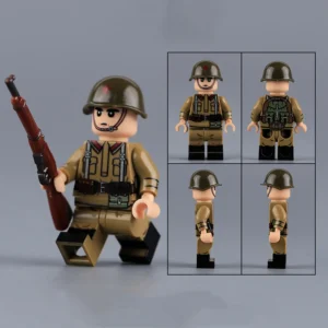 13Minifigure – Infantryman of the Soviet Red Army (LEGO Compatible) 13Minifigure – Infantryman of the Soviet Red Army (LEGO Compatible)