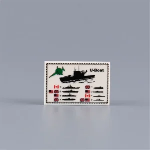 Custom Piece – German U-boat's victory tally board Tally Sheet Scoreboard – 3D Print for LEGO minifigure Custom Piece – German U-boat's victory tally board Tally Sheet Scoreboard – 3D Print for LEGO minifigure