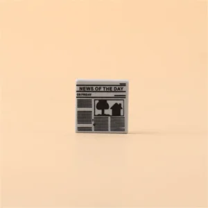 Custom Piece – Newspaper – 3D Print for LEGO minifigure Custom Piece – Newspaper – 3D Print for LEGO minifigure