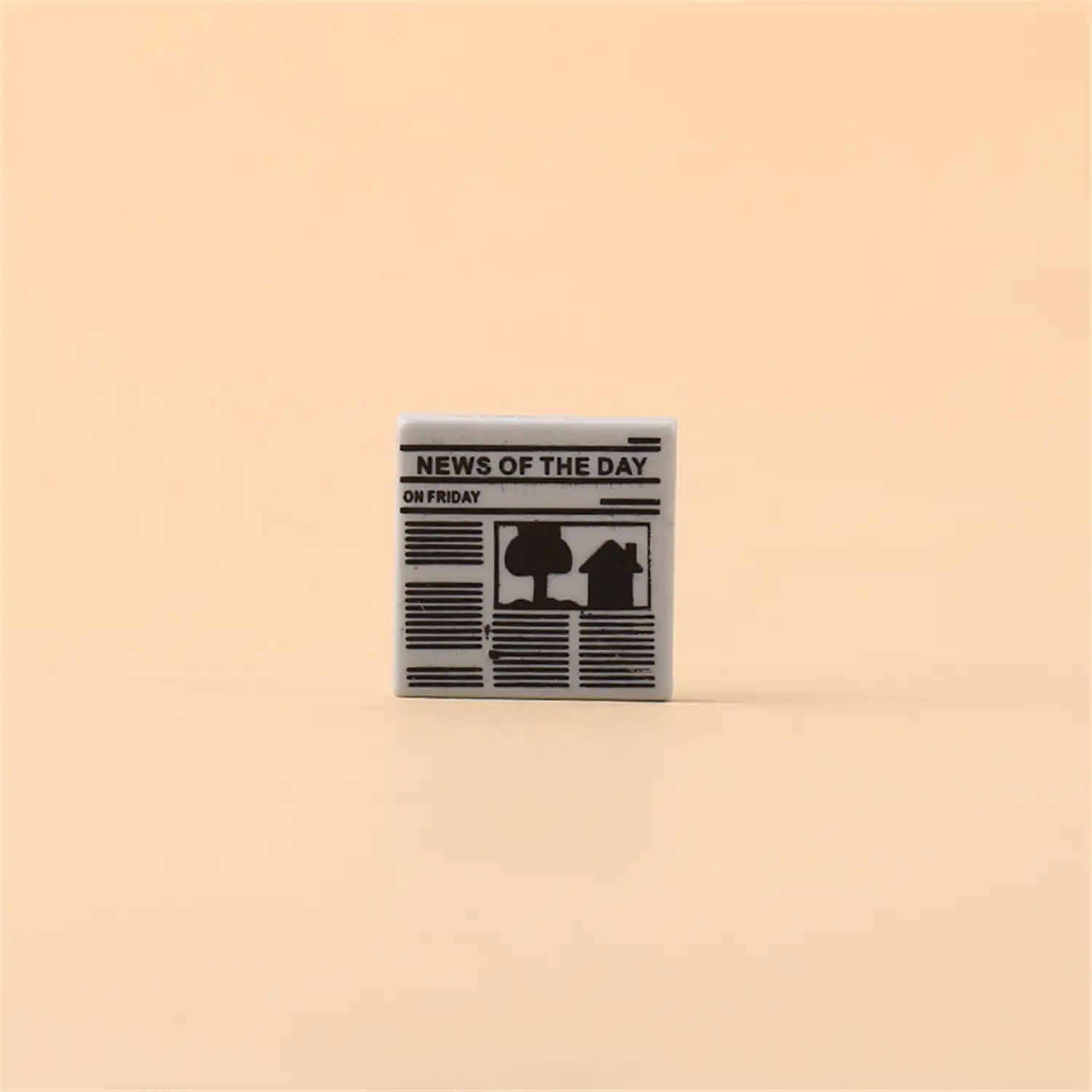 Custom Piece – Newspaper – 3D Print for LEGO minifigure Custom Piece – Newspaper – 3D Print for LEGO minifigure