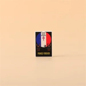 Custom Piece – propaganda poster supporting the Free French Forces during World War II – 3D Print for LEGO minifigure Custom Piece – propaganda poster supporting the Free French Forces during World War II – 3D Print for LEGO minifigure