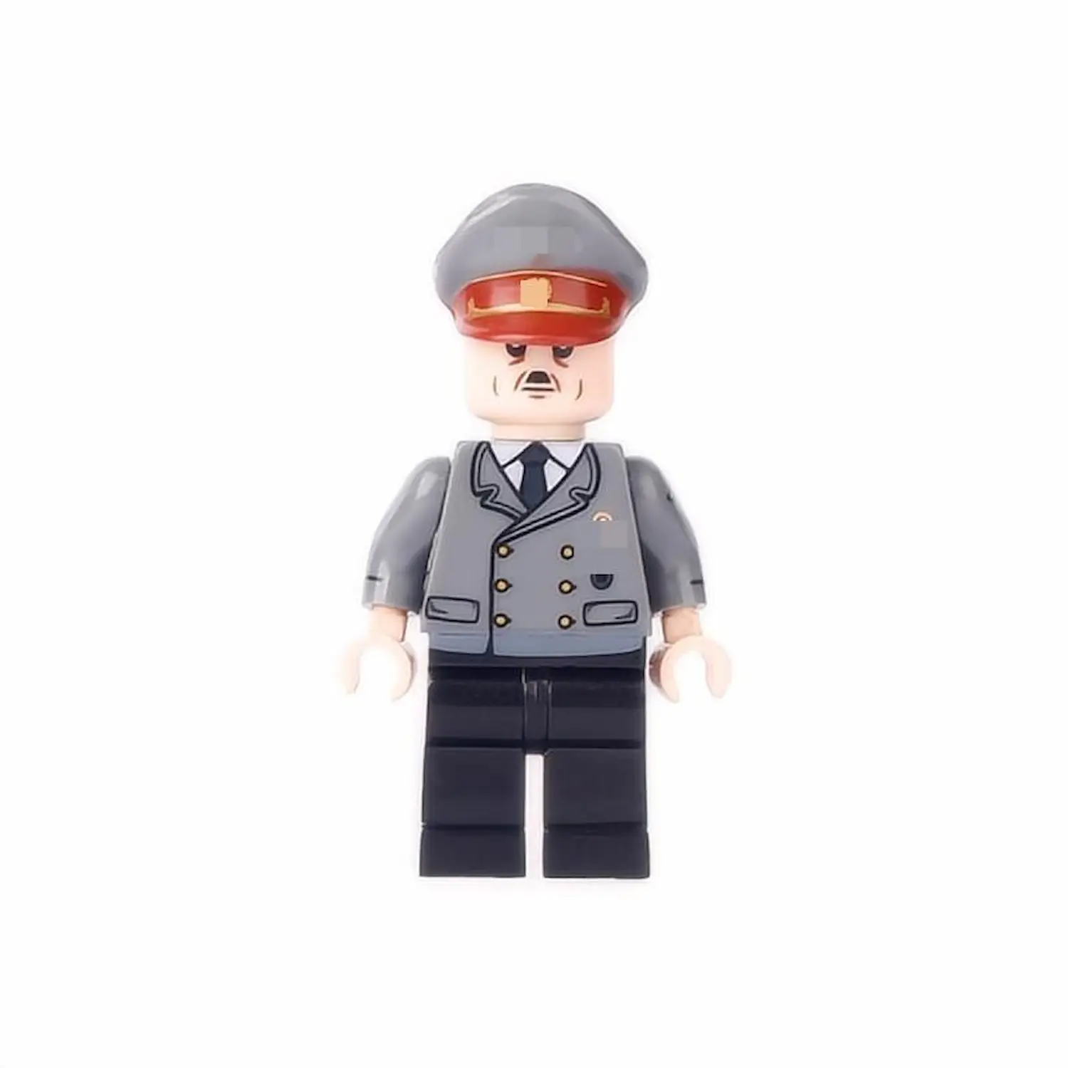 Minifigure - Adolf Hitler the Nazi Party (NSDAP) and dictator of Germany with grey uniform and hat (LEGO Compatible) 5 Minifigure - Adolf Hitler the Nazi Party (NSDAP) and dictator of Germany with grey uniform and hat (LEGO Compatible)