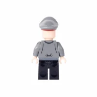 Minifigure - Adolf Hitler the Nazi Party (NSDAP) and dictator of Germany with grey uniform and hat (LEGO Compatible) 6 Minifigure - Adolf Hitler the Nazi Party (NSDAP) and dictator of Germany with grey uniform and hat (LEGO Compatible)