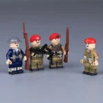 British Army World War I and World War II - Custom Printed Brick Block Figure