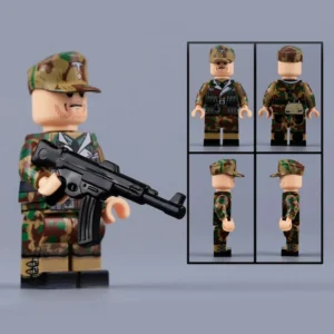 Minifigure - German Lieutenant (LEGO Compatible) Minifigure - German Lieutenant (LEGO Compatible)