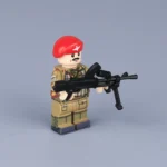 Sergeant in the British Parachute Regiment - Custom Printed Brick Block Figure