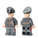 Walter Model German Field Marshal with Grey Hat - Custom Printed Brick Block Figure
