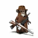 Bounty Hunter Pecos Bill Wild Bill - Custom Printed Brick Block Figure