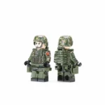Chinese Snow Leopard Commando Unit - Custom Printed Brick Block Figure