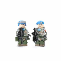 Minifigure – Chinese soldier and officer serving as United Nations (UN) peacekeepers (LEGO Compatable) Minifigure – Chinese soldier and officer serving as United Nations (UN) peacekeepers (LEGO Compatable)