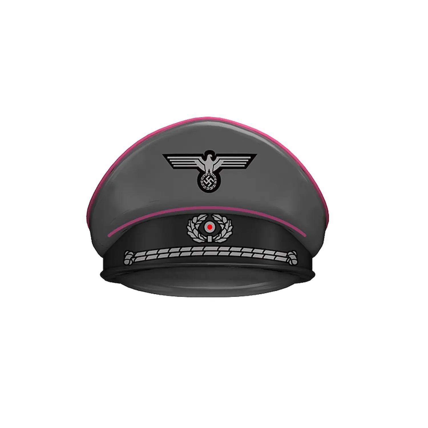Custom Piece Miniature – German Army (Heer) Officer's Visor Cap World War II – 3D Print for LEGO minifigure Custom Piece Miniature – German Army (Heer) Officer's Visor Cap World War II – 3D Print for LEGO minifigure
